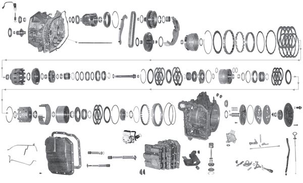 Ford Cd E Transmission Diagram