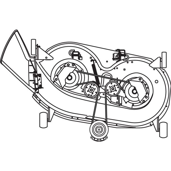 Cub Cadet Ltx Deck Belt Diagram