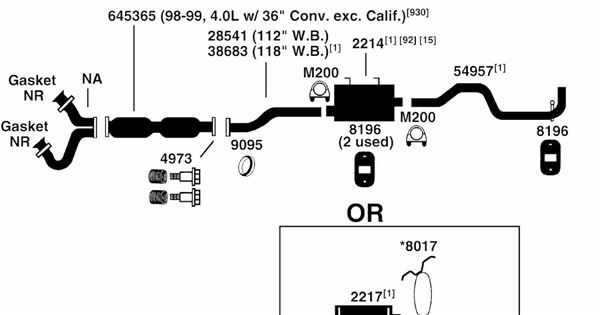 Ford Escape Exhaust System Diagram