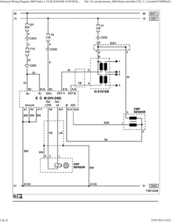 2008 Chevy Aveo Engine Diagram