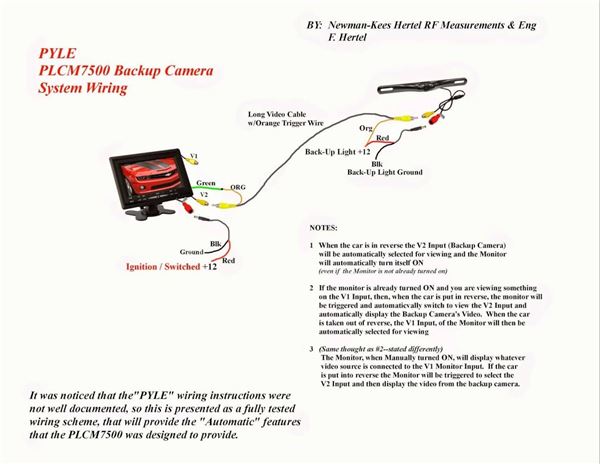 Gm Backup Camera Wiring Diagram